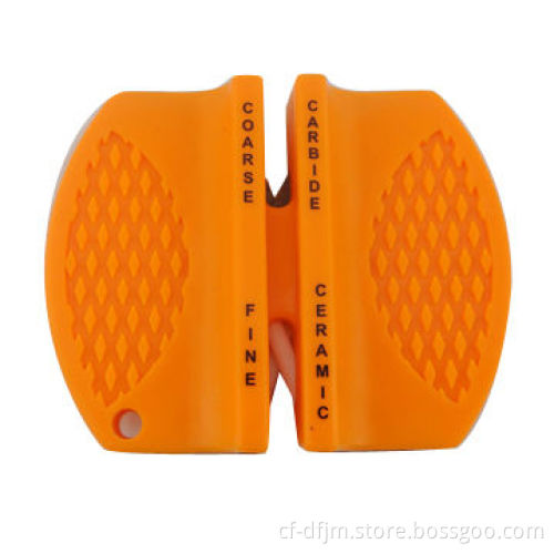 Fan-shaped knife sharpener, nice for promotional purposesNew
